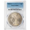 1881-S $1 Morgan Silver Dollar PCGS MS65 Nice Toning