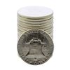 Image 2 : Roll of (20) Brilliant Uncirculated 1963 Franklin Half Dollar Coins