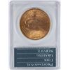 Image 2 : 1922 $20 St. Gaudens Double Eagle Gold Coin PCGS MS62 Green Rattler Holder
