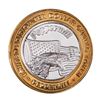 .999 Silver Peppermill Hotel Casino Reno, NV $10 Casino Limited Edition Gaming Token