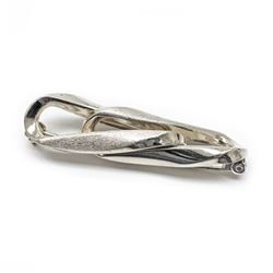 Sterling Silver Contemporary Designed Ladies Brooch