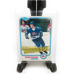 Vintage 1981 Peter Stastny Rookie Card RC
