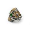 Image 3 : Large Men's Stainless Steel Skull Head Ring
