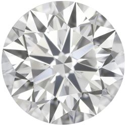 3.4mm Precision Cut AFRICAN *Round* NATURAL FINE DIAMOND - VVS2-VS11 - E-F