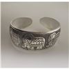 Image 1 : Tibetan Silver Ladies Bangle