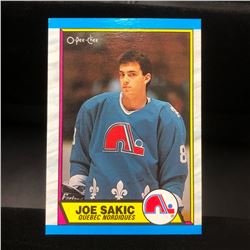 Vintage 1989 O Pee Chee Quebec Nordiques Joe Sakic Rookie Card
