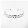 Image 1 : Asian Tibetan Silver Clover Bangle