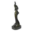 Image 5 : Signed Original Kassin a Tribute to Erte Bronze Sculpture Marble Figurine Figure