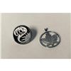 Image 2 : 925 Sterling Silver Button And Leaf Pendant