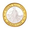 Image 2 : .999 Silver Sitting Bull $10 Casino Limited Native American Series Gaming Token