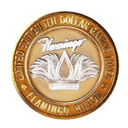 .999 Silver Flamingo Laughlin, NV $10 Casino Limited Edition Gaming Token