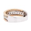 Image 3 : 14KT White And Rose Gold 0.66 ctw Diamond Ring