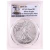 Image 1 : 2016-P $1 American Silver Eagle Coin PCGS Gem BU Struck at the Philadelphia Mint