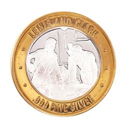 .999 Silver Lewis and Clark, Explorers of the American West Gamin Token