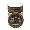 Image 2 : Roll of (20) Brilliant Uncirculated 1955 Franklin Half Dollar Coins