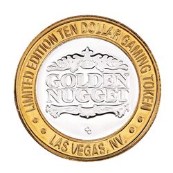 .999 Silver Golden Nugget Las Vegas $10 Limited Edition Casino Gaming Token