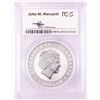 Image 2 : 2015-P $1 Australian Wedge Tailed Eagle Silver Coin PCGS MS69 Mercanti Signature