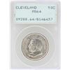 Image 1 : 1936 Cleveland Centennial Great Lakes Commemorative Half Dollar Coin PCGS MS64