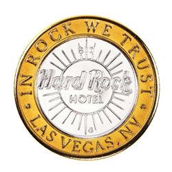 .999 Fine Silver Hard Rock Hotel & Casino Las Vegas $10 Limited Edition Gaming Token