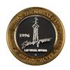 Image 1 : .999 Silver Stratosphere Las Vegas, NV $10 Casino Limited Edition Gaming Token