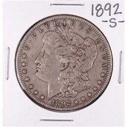 1892-S $1 Morgan Silver Dollar Coin