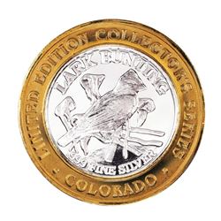 .999 Fine Silver Colorado Central Station Casino $10 Limited Edition Gaming Token