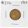 Image 1 : 1914 $2 1/2 Indian Head Quarter Eagle Gold Coin