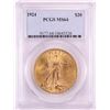 Image 1 : 1924 $20 St. Gaudens Double Eagle Gold Coin PCGS MS64