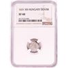 Image 1 : 1631 KB Hungary Denar 'Madonna and Child' Coin NGC XF40