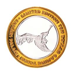 .999 Silver Caesars Palace Las Vegas, Nevada $10 Casino Limited Edition Gaming Token