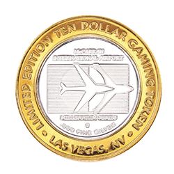 .999 Silver McCarran International Airport Las Vegas, NV $10 Limited Casino Token