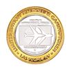 Image 1 : .999 Silver McCarran International Airport Las Vegas, NV $10 Limited Casino Token