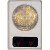 Image 2 : 1904-O $1 Morgan Silver Dollar Coin ANACS MS64 Amazing Toning