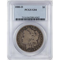1880-O $1 Morgan Silver Dollar Coin PCGS G04