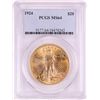 Image 1 : 1924 $20 St. Gaudens Double Eagle Gold Coin PCGS MS64