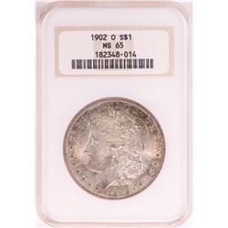 1902-O $1 Morgan Silver Dollar Coin NGC MS65 Old Holder