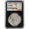 Image 1 : 1888 $1 Morgan Silver Dollar Coin NGC Genuine