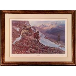 Charles M. Russell - Whose Meat?