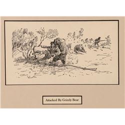 Charles M. Russell - Collection of 3 reproduction line engravings