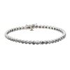 Image 1 : 4.97 ctw Diamond Bangle Bracelet - 18KT White Gold