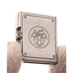 Hermes Silver Belt Watch