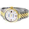 Image 4 : Rolex Mens 2 Tone 14K MOP Diamond 36MM Datejust Wristwatch