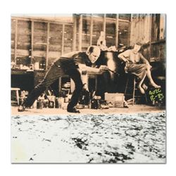 Jackson Pollock at Work by "Ringo" Daniel Funes