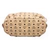 Image 4 : MCM Cream Coated Canvas Visetos Hobo Shoulder Bag