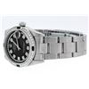 Image 9 : Rolex Womens Midsize 31mm Black String Diamond & Emerald Datejust Wristwatch