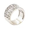 Image 4 : 0.80 ctw Diamond Ring - 14KT White Gold