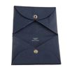 Image 8 : Hermes Blue Calvi Bleu De Malte Epsom Leather Card Holder Wallet