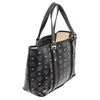 Image 1 : MCM Black Visetos Coated Canvas Large Tote Bag