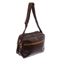 Louis Vuitton Monogram Canvas Leather Reporter GM Bag