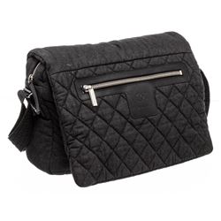 Chanel Grey Denim Coco Cocoon Messenger Bag